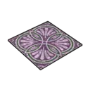 Purple Fan Pattern